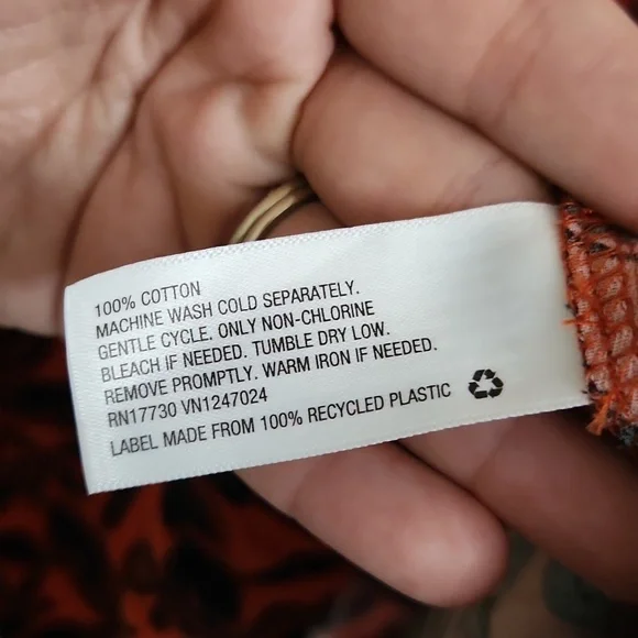 Orange & Black Sundress Casual Floral Garden Party Summer Vacation Cruise Church - Picture 6 of 7